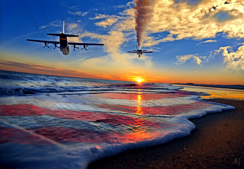 "Last Flight" Canvas Edition (4 size options)