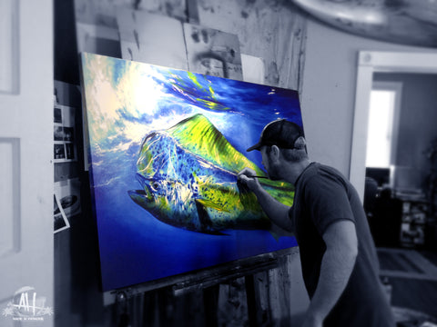 Silver Blue Mahi