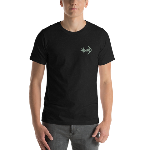 HOWARD Logo Camo Splatter Unisex t-shirt